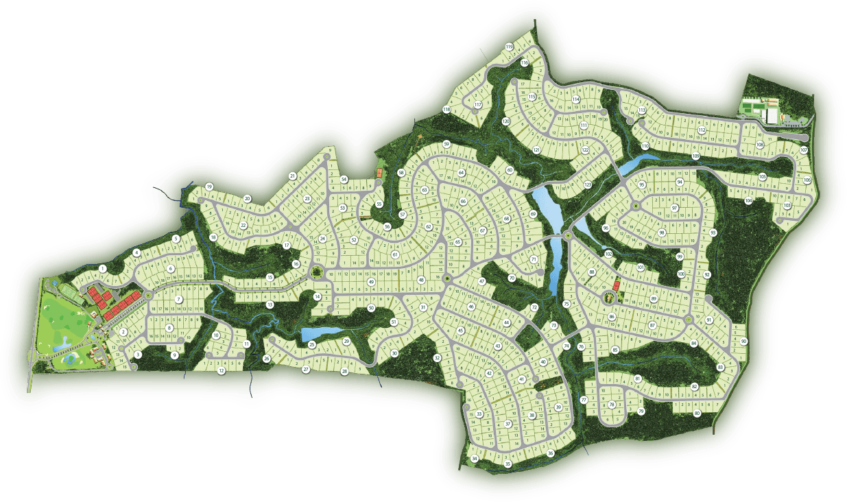 Mapa Loteamento Terras de São José II